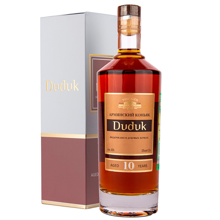 Коньяк Duduk Armenian 10 years, gift box