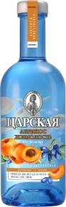 Ликер Оригинальная Абрикос и Жимолость, Царская, 0.5 л