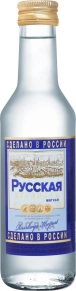 Водка Мягкая, Русская крепость, 0.25 л