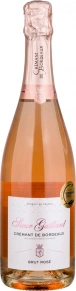 Игристое вино Cremant de Bordeaux Brut Rose, Sieur Gaillard, AOP, 2020, 0.75 л