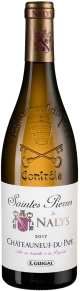 Вино Saintes Pierres de Nalys Blanc, Chateau de Nalys, AOC, 2017, 0.75 л