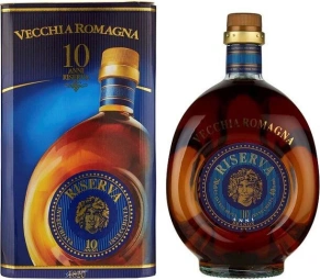 Бренди Riserva, Vecchia Romagna, 10 лет, 0.7 л (п/у)