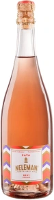 Игристое вино Cava Rose Brut Organic, Neleman, 2018, 0.75 л