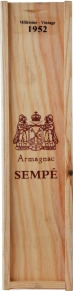 Арманьяк Millesime, Armagnac Sempe, Вьей Арманьяк, 0.5 л (п/у)