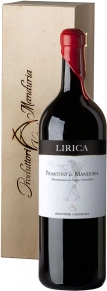 Вино Lirica Primitivo di Manduria, Produttori di Manduria, DOP, 2022, 3 л (п/у)
