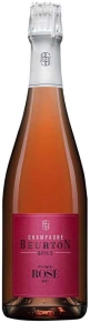 Шампанское Follement Rose Brut, Champagne Beurton & Fils, AOC, 0.75 л