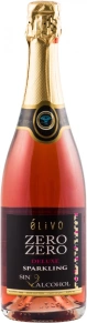 Игристое вино Zero Zero Deluxe Espumoso Rose, Elivo, 0.75 л