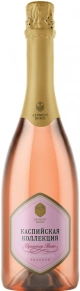 Игристое вино Розовое Полусладкое, Каспийская Коллекция, 0.75 л
