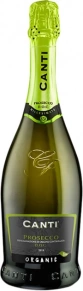 Игристое вино Prosecco Extra Dry Organic, Canti, DOC, 2019, 0.75 л