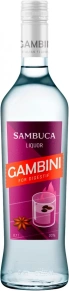 Ликер Sambuca, Gambini, 0.7 л