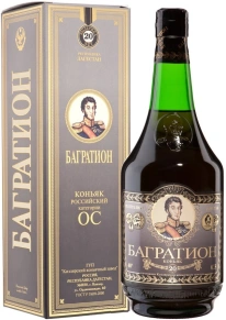 Коньяк Багратион, OS, 20 лет, 0.7 л (п/у)