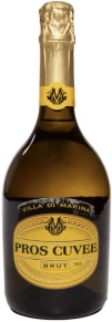 Игристое вино Pros Cuvee Brut, Villa di Marina, 0.75 л