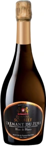 Игристое вино Blanc de Blanc, Cremant du Jura, Domaine du Sorbief, AOC, 2014, 0.75 л