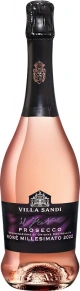 Игристое вино Il Fresco Prosecco Rose Millesimato, Villa Sandi, DOC, 2022, 0.75 л