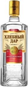 Водка Классическая, Хлебный Дар, 0.5 л