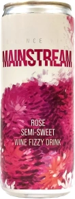 Винный напиток Mainstream Sparkling Rose Semi-Sweet, Balance Wine, 0.33 л