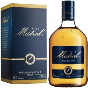 Водка Pisco Especial, Mistral, 2 месяца, 0.75 л (п/у)