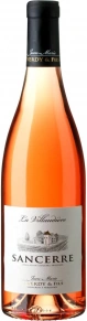Вино Sancerre Rose, La Villaudiere, AOP, 2023, 0.375 л