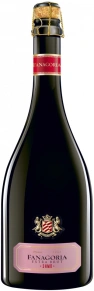 Игристое вино Экстра-Брют Розовое, Фанагория, 2019, 0.75 л