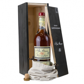 Арманьяк Baron G. 1963 Bas, gift box, Cognac Lheraud