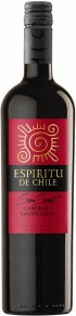 Вино Cabernet Sauvignon Semi-Sweet, Espiritu de Chile, DO, 0.75 л