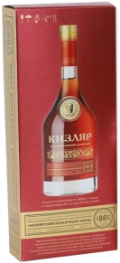 Коньяк Кизляр, KS, 10 лет, 0.5 л (п/у)