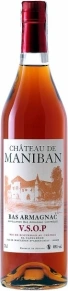 Арманьяк Chateau de Maniban, Castarede, VSOP, 8 лет, 0.7 л (п/у)
