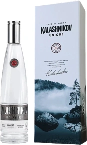 Водка Уник (гильза), Калашников, 0.7 л (п/у)