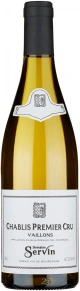 Вино Chablis 1-er Cru Vaillons, Domaine Servin, AOC, 2021, 0.75 л