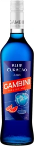 Ликер Blue Curacao, Gambini, 0.7 л