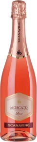 Игристое вино Moscato Rose, Scanavino, 2023, 0.75 л