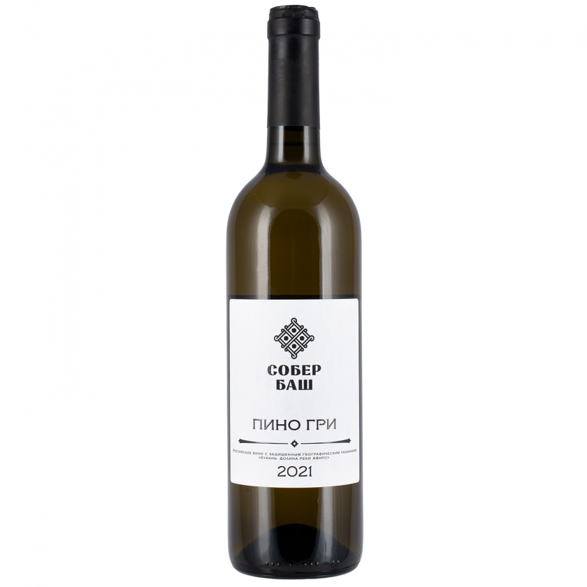 Вино Классика Пино Гри, Собер Баш
