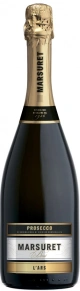 Игристое вино L'Ars Prosecco Treviso Brut, Marsuret, DOC, 0.75 л
