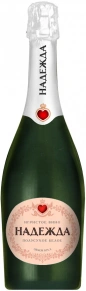 Игристое вино Полусухое, Надежда, 0.75 л