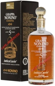 Граппа Riserva Antica Cuvee Cask Strength, Nonino, до 17 лет, 0.7 л (п/у)