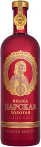 Водка Золотая Москоу Эдишн, Царская, 1 л