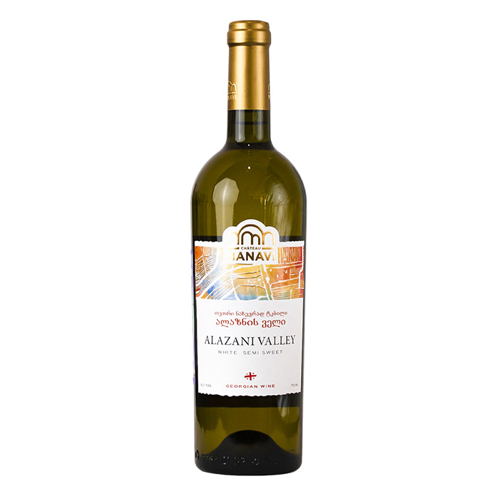 Вино Alazani Valley, Chateau Manavi White Semi-sweet