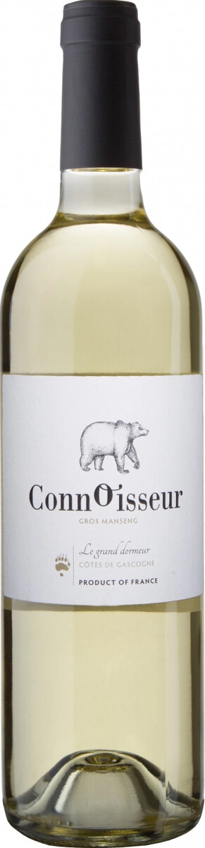 Вино Le Grand Dormeur Gros Manseng, Connoisseur, Cotes de Gascogne IGP, 2023, 0.75 л