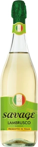 Игристое вино Lambrusco Bianco, Savage, 0.75 л