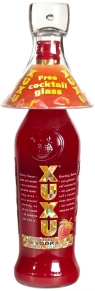Ликер Strawberry & Vodka, with glass, XUXU, 0.7 л