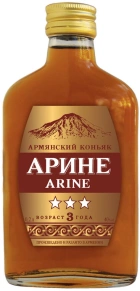 Коньяк Арине, Арине, 3 stars, 3 года, 0.2 л