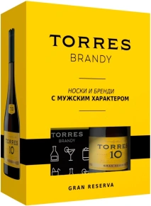 Бренди Gran Reserva, Torres, AC, 10 лет, 0.7 л (п/у)