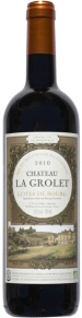 Вино, Chateau La Grolet, AOC, 2010, 0.75 л