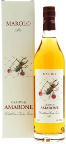 Граппа Grappa di Amarone, Marolo, 4 года, 0.7 л (п/у)