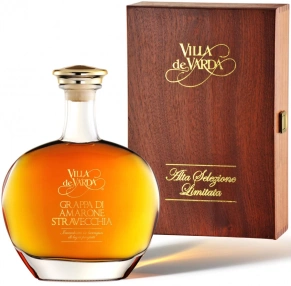 Граппа Amarone Stravecchia, Villa de Varda, 0.7 л (п/у)