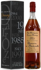 Арманьяк Domaine de Bordevieille, Darroze, Vintage, 37 лет, 0.7 л (п/у)