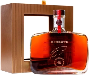 Коньяк Н.Некрасов, Tres Vieux, 40 лет, 0.7 л (п/у)