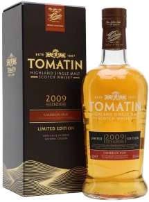 Виски Limited Edition Caribbean Rum, Tomatin, 10 лет, 0.7 л (п/у)