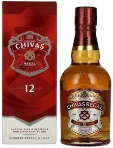 Виски Chivas Regal, 12 лет, 0.2 л (п/у)