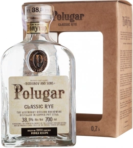 Водка Classic Rye, Polugar, 0.7 л (п/у)